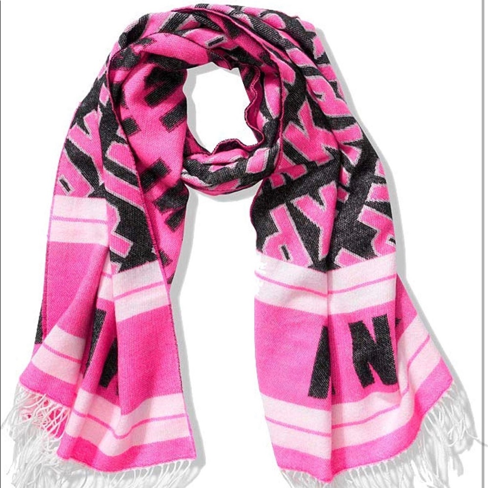 Pink Blanket Scarf